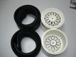 (2)Slick tires - soft - incl. inlays  Offroad  M 1:5